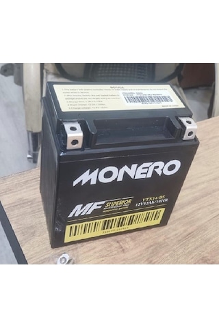 Monero 12v 12ah Amper Jel Akü Ytx14-bs 14 Amper Ebatlarında Motosiklet - Atv Akü Ebatlar: 151 87 145mm