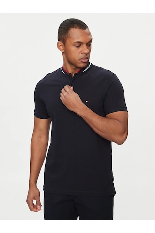 Tommy Hilfiger Tommy Hılfıger Erkek T-shırt Mw0mw34752-dw5 Lacivert