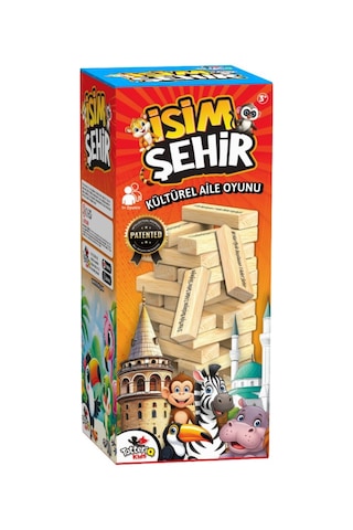 İsim Şehir Kültürel Aile Oyunu Denge Oyunu Cezalı Jenga