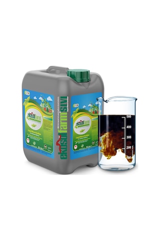 EkosolFarm Sıvı Solucan Gübresi 10 Litre Organik Bitki Besleyici