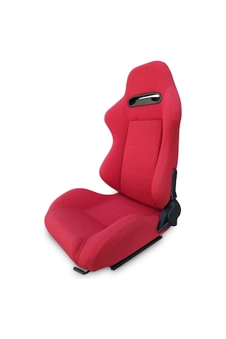 Recaro Model Spor Koltuk Oto Yarış Koltuğu Kırmızı 1 Takım 2 Adet