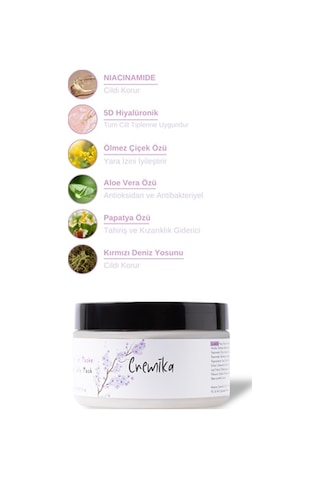 Cremika Ölmez Çiçek Özlü Jel Yüz Maskesi 250 ML