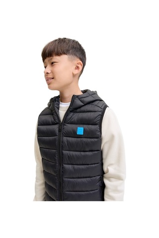 Jack&jones Jjebradley Erkek Çocuk Şişme Yelek 12280985 Siyah