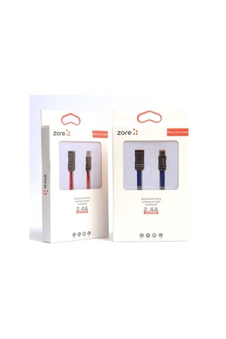Zore Mest Type-C Usb Kablo 1M-Siyah
