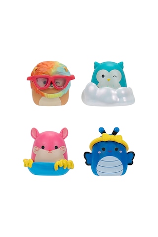 Squish-a-longs 14 Figür + Yüzük Set Seri 1 Al0029