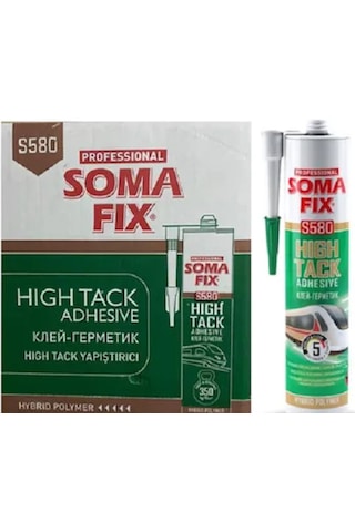 Somafıx S580 Hıgh Tack Korniş Yapıştırıcısı 290 Ml Taş,beton,metal,cam
