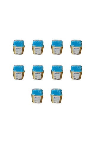 Dolphin Muffin Kare Kağıt Mavi Altın Cupcake Kek Kalıbı Kapsülü Kabı - 25 Adetlik 10 Paket Renkli