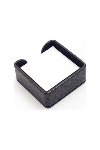 Turgut Office Felix Deri Notluk Siyah 10x10cm Genel