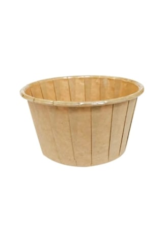 Kağıt Muffin Kek Kalıbı Doğal Renk