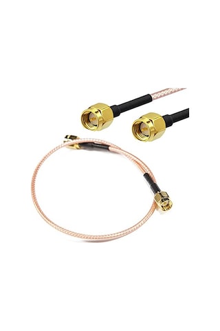 30cm Rg316 Sma Erkek - Erkek Rf Kablo 0-6ghz 50 Ohms 0.3db Esnek Diğer