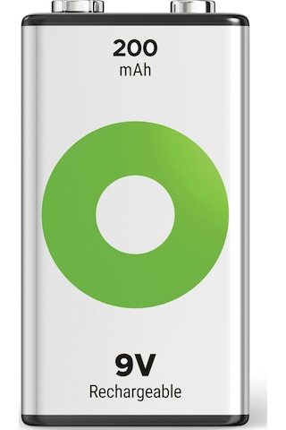 GP ReCyko Batteries 200 mAH 9V Şarjlı Pil