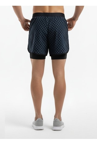 Umbro Iconic Unisex Taytlı Şort/antrenman Şortu - Ve0052 Siyah
