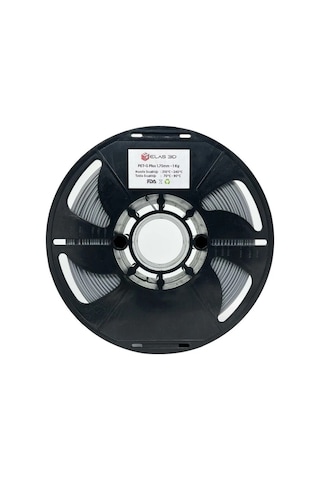 Elas Pet-g Plus Filament Gri 1.75mm 1kg