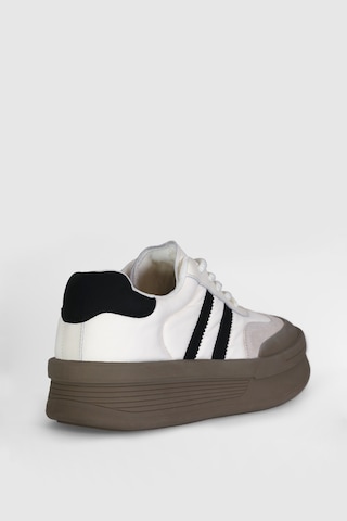 Lufian Christiana Kadın Sneaker Ayakkabı Beyaz Beyaz