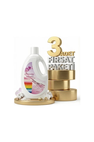 Naturalive Renkliler Sıvı Çamaşır Deterjanı 3x2,50 Lt 2500 ML