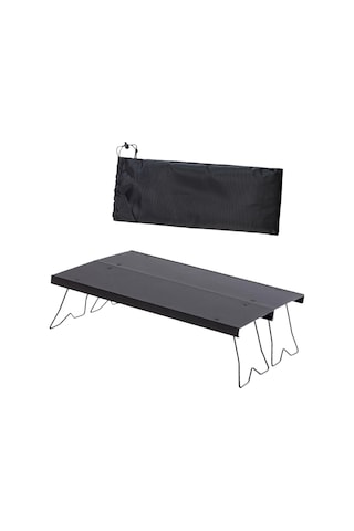 Dolıty Kamp Masası Katlanır Bacaklar Taşıma Çantası Siyah Siyah Çok Renkli