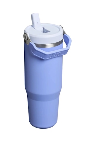Stanley The Iceflow Flip Straw Pipetli Termos Bardak 0.89 Lt Matara Lila