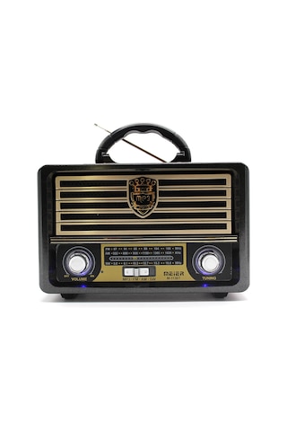 Meier M-113Bt Nostaljik Usb-Tfcard-Bluetooth Destekli Fm Radyo