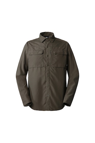 The North Face M L/s Sequoıa Erkek Gömlek Nf0a4t1821l1 Zeytin Yeşili