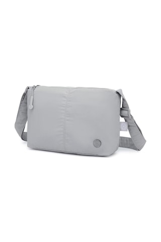 Smart Bags Mikro Poly Kumaş Postacı Kadın Çantası 3333 Gri