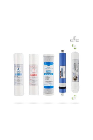 Mil Su Açık Kasa Su Arıtma Cihazı 5li Filtresi Standart Membran Set