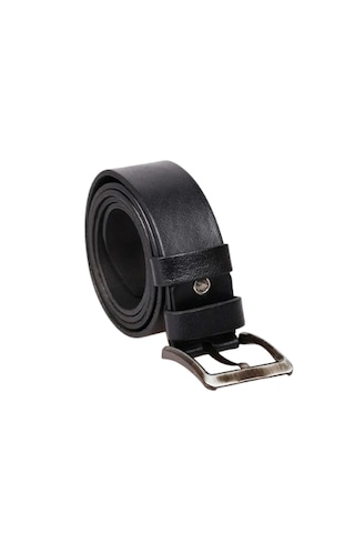 Ertay Deri Hakiki Manda Deri Erkek Kemer Siyah