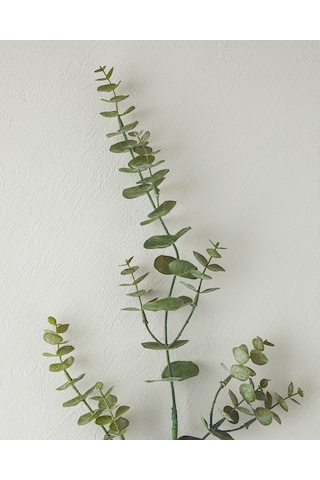 Eucalyptus Tek Dal Yapay Çiçek Yeşil