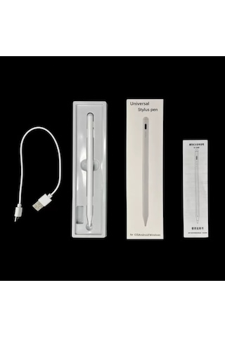 Znv Zenvia Mey İthalat K2260 Ios Ve Android Uyumlu Universal Dokunmatik Stylus Kalem - Beyaz Znv2025 Cmn