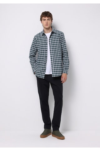 Colin's Colins Regular Fit Shirt Neck Ekoseli Erkek Yeşil Uzun Kol Gömlek Cl1076492 Q1.v2 Grn Yeşil