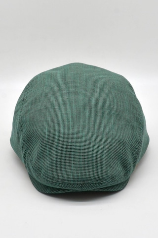 Külah Erkek Dokulu London Kasket Yeşil Flat Cap Şapka - Standart Yeşil