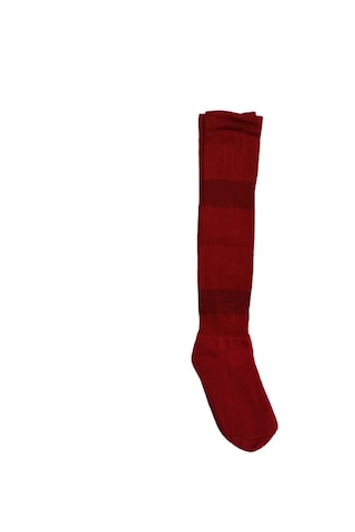 K18 Çocuk Garson Boy Kırmızı Futbol Tozluğu 36-39 No Kırmızı