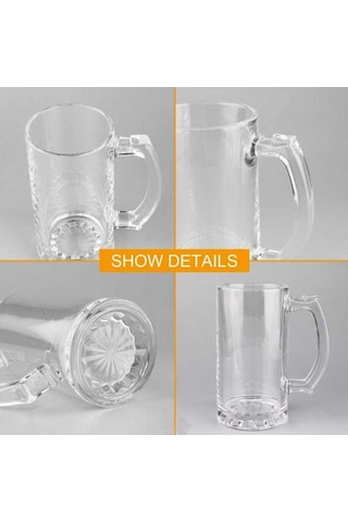 Kişiye Özel İsim Baş Harfli Bira Bardağı