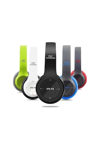 Azr P47 Katlanalabilir Bluetooth 4.2+EDR Kulak Üstü Kulaklık