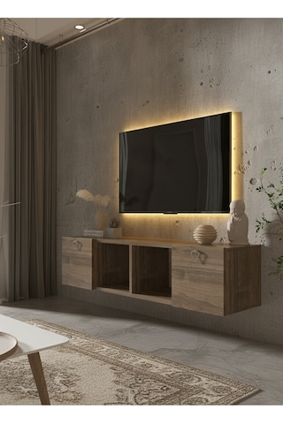 Resital Tv Ünitesi S1243-2 Ceviz Ceviz