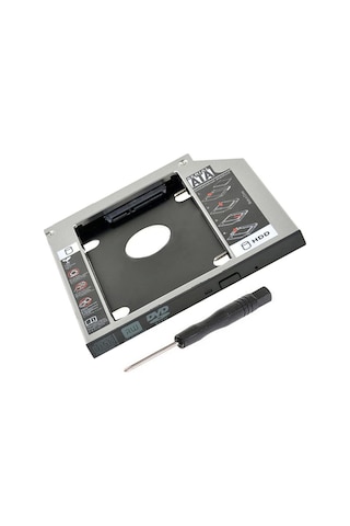 12.7mm Caddy Sata 12.7 mm SSD Harddisk Kutusu Kızak