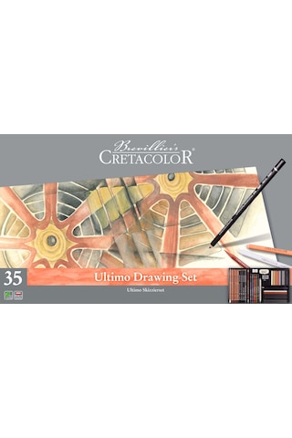 Cretacolor Ultimo Drawing Set 35 Parça