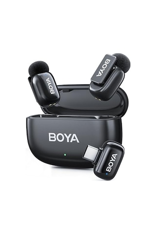 Boya Mini 2 Aı Kablosuz Yaka Mikrofonu Type-c Mat Siyah - Sku02 Sku: Smgstkf07c9bd2e8