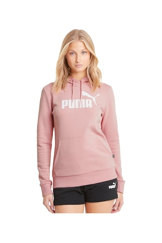 Puma Ess Logo Hoodie Tr Bridal Pembe Kadın Sweatshirt 000000000101816509 M