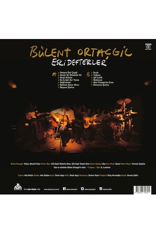 Bülent Ortaçgil - Eski Defterler Plak