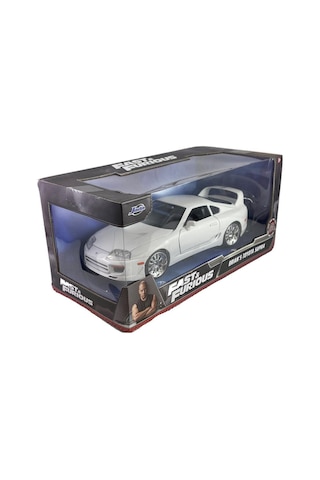 Jada 1:24 Hızlı Ve Öfkeli Fast And Furious Brian's Toyota Supra Beyaz Model Araba