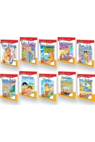 2. Ve 3. Sınıf Öykü Treni Dizisi 10 Kitap