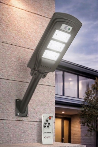 Cata Ct 4692 Solar Güneş Enerjili 180w Sokak Armatürü 6400k Beyaz Işık