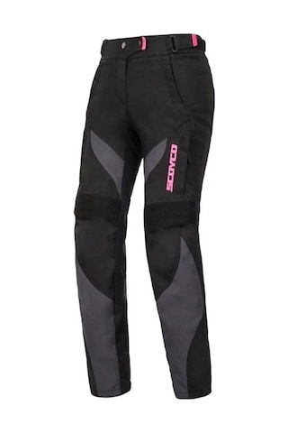 Scoyco P 122w Yazlık Kadın Motosiklet Pantolonu 65443 Siyah