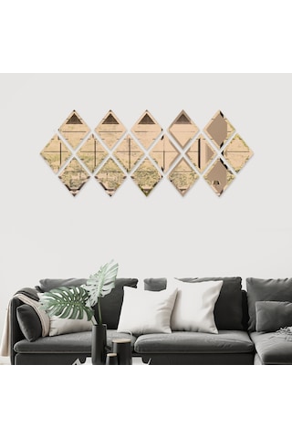 Decorıta Ayna - 16'Lı Takım Baklava Modelli Ayna