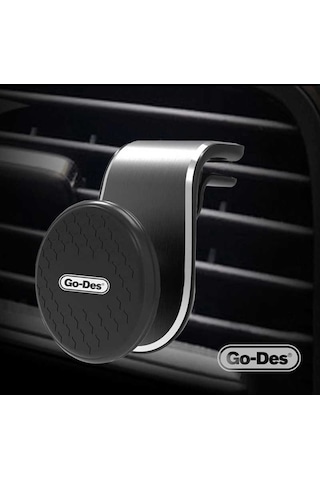Go Des GD-HD676 L-Shaped Magnetik Araç Telefon Tutucu ZORE-221180 221181