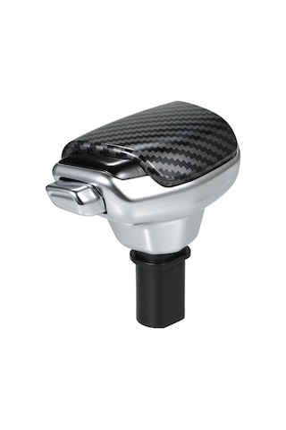 Ranyeek Renault İçin Parlak Siyah Otomatik Vites Çubuğu, Pu+plastik Malzeme, Uzun Kolu Vites Döndürücü Siyah