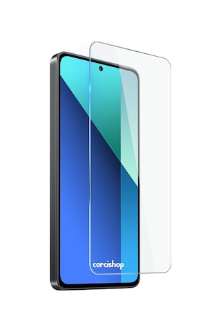 Xiaomi Redmi Note 13 4g Kılıf Yumuşak Şeffaf Silikon + Nano Ekran Koruyucu Cam Set Renksiz