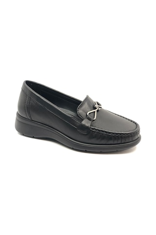 Greyder 32690 Zn Deri Comfort Casual Kadın Ayakkabı Siyah