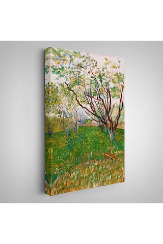 Miyrem^ Canvas Serie Vincent Van Gogh - Meyve Çiçekleri Tablosu-7450