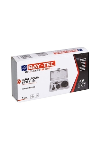 Bay-tec Buat Açma Seti Panç Takımı Seti 11 Parça